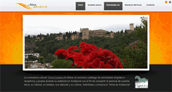 Desktop Screenshot of elalmadeandalucia.com