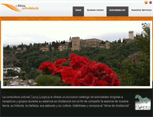 Tablet Screenshot of elalmadeandalucia.com